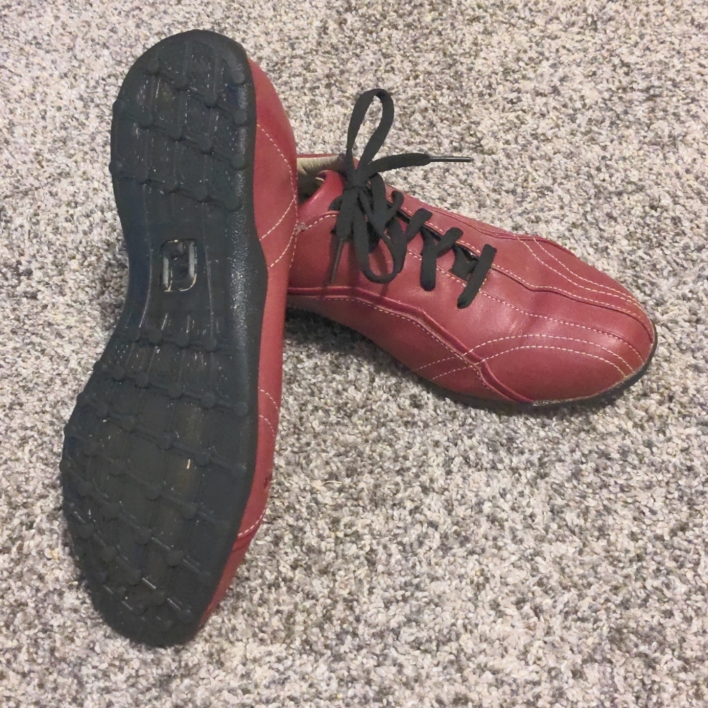 Lightly worn, women's FJ Golf shoes